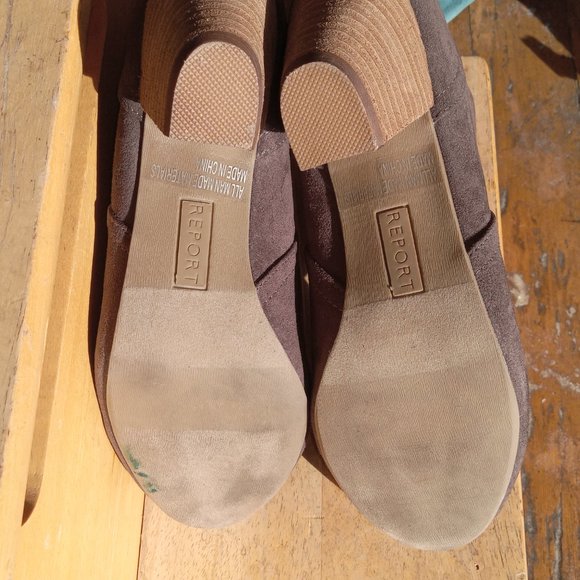 Expresso brown vegan suede booties - Picture 2 of 7